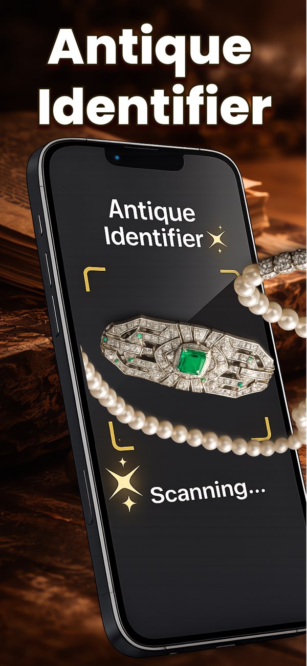 Trove app screenshot with antique identification