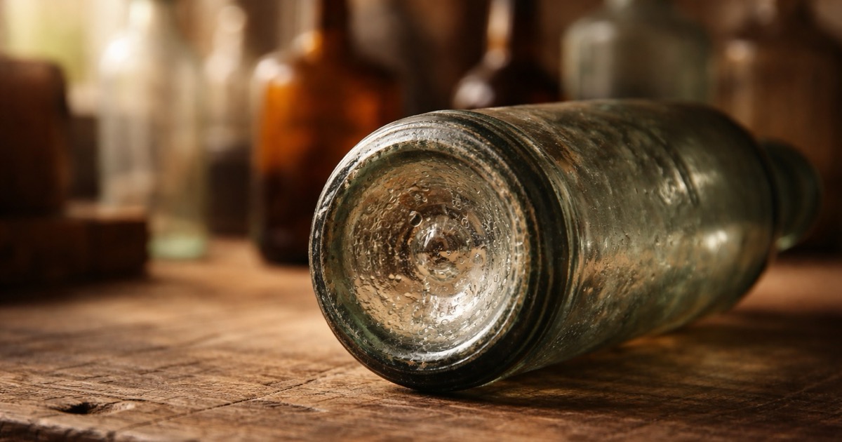 Antique Bottle Identification Marks
