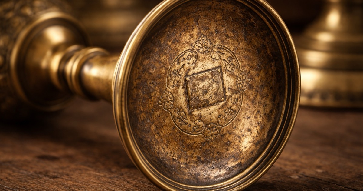 Antique Brass Makers Marks Identification