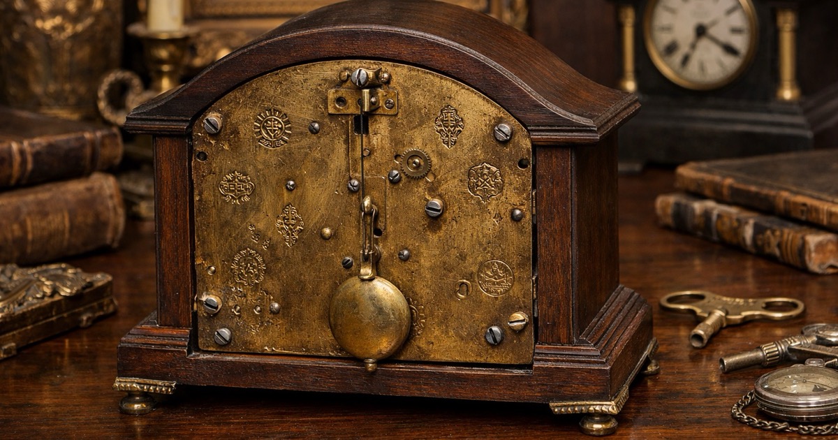 Antique Clock Makers Marks Identification