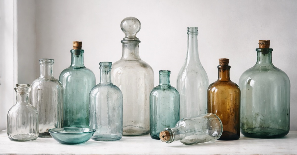 Antique Glass Marks Identification