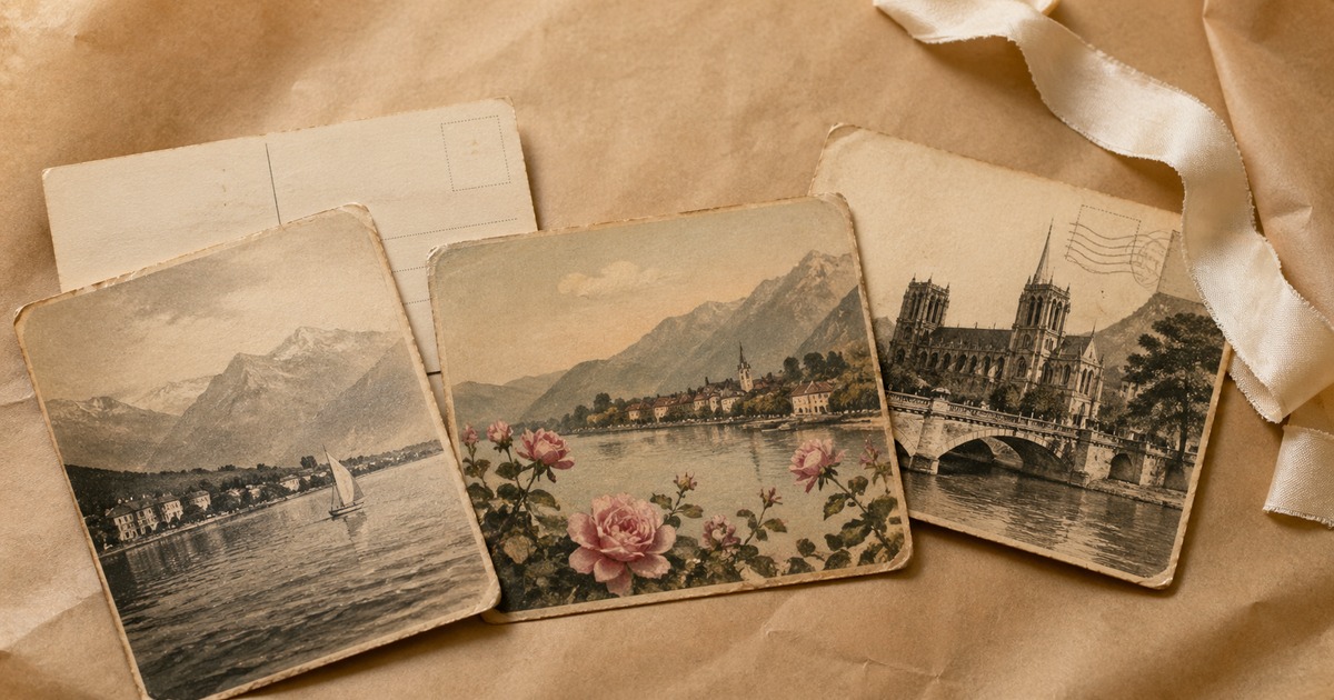 Antique Postcard Identification Value