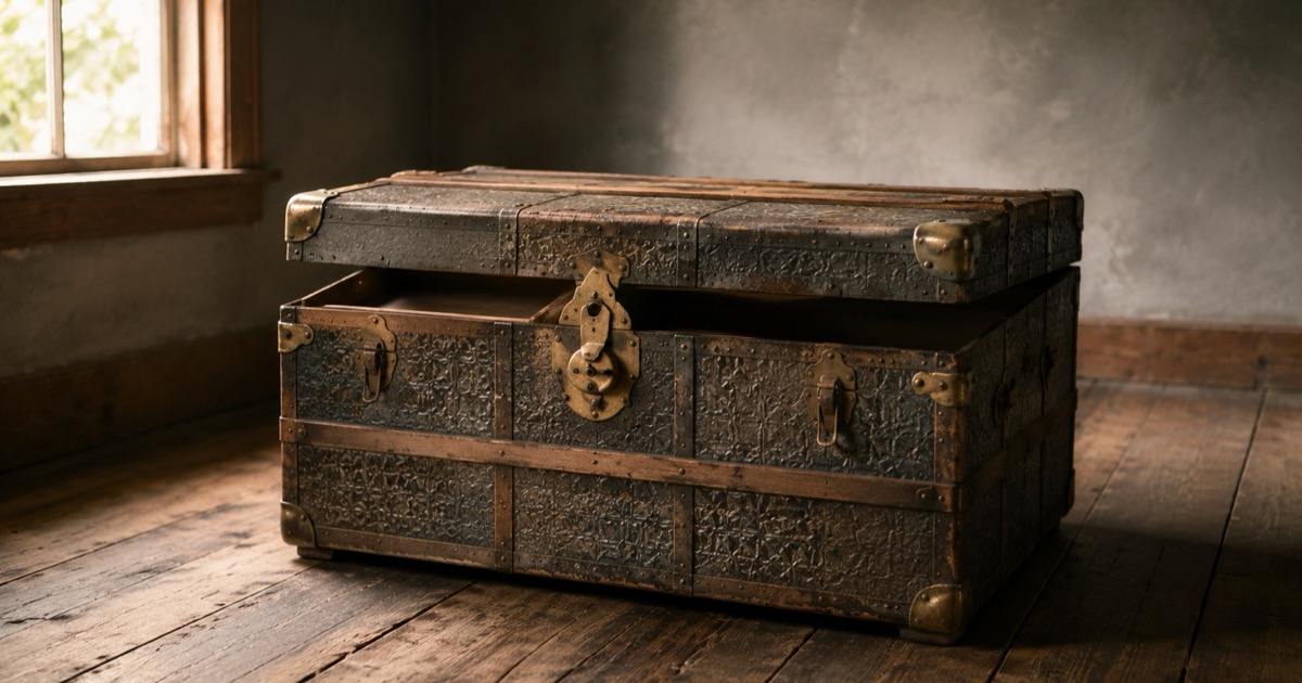 Antique Steamer Trunk Identification