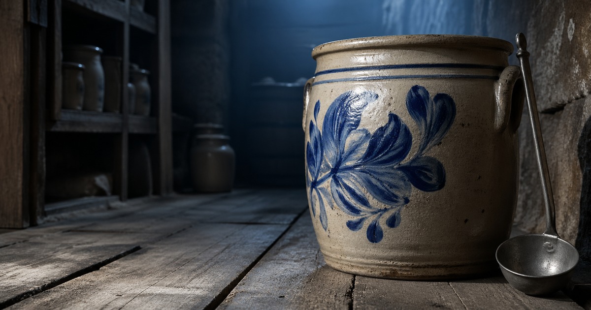 Antique Stoneware Crock Identification Marks