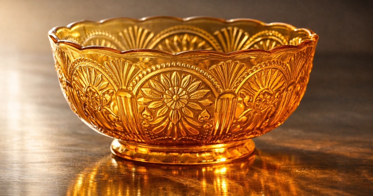 Depression Glass Patterns Identification