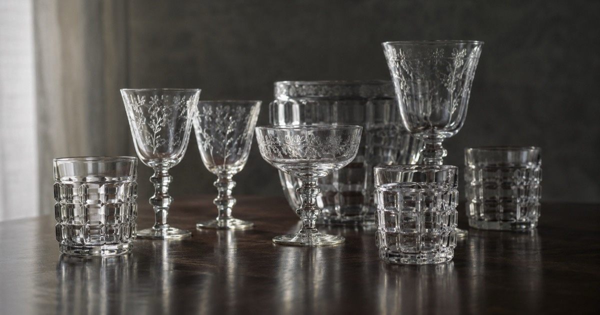 Fostoria Glass Patterns Identification