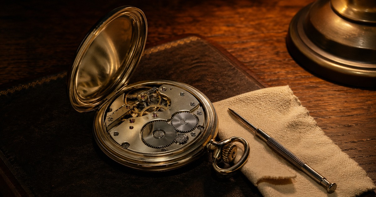 How to Identify a Pocket Watch by Serial Number