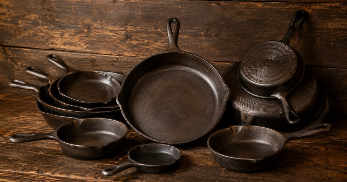 How to Identify Unmarked Cast Iron Cookware