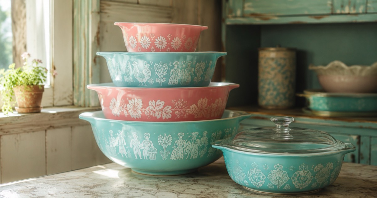 Vintage Pyrex Patterns Identification